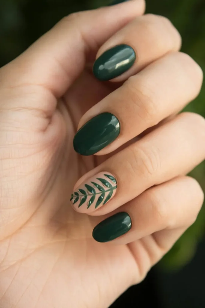 fall gel nails