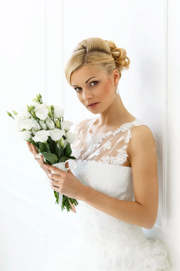 bridesmaid hairdo